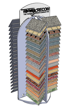 spinning display for listellos